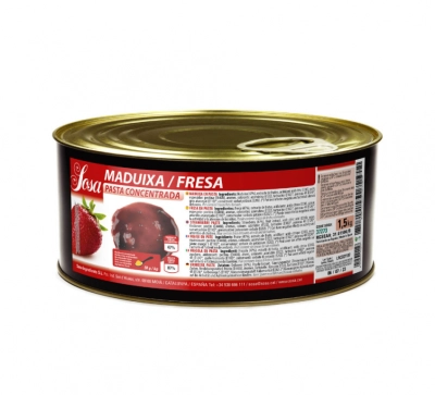 Strawberry concentrated paste 1.5kg Sosa