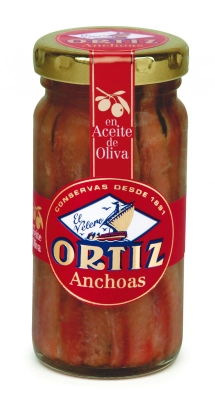 Ansjovisfilet in olijfolie (goud) Ortiz